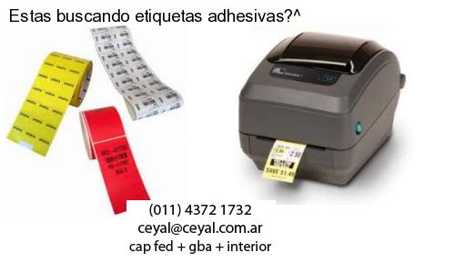 Estas buscando etiquetas adhesivas?^